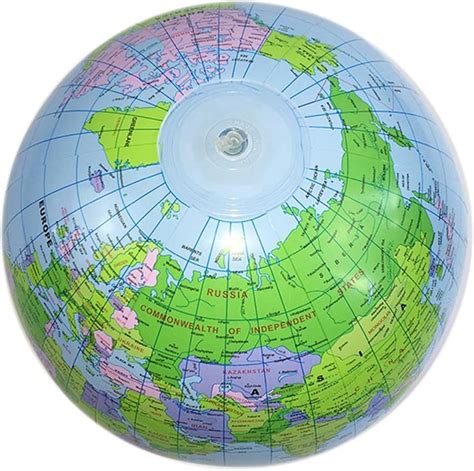 globe blow up ball